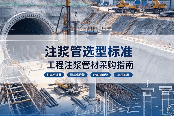 平罗注浆管选型标准
