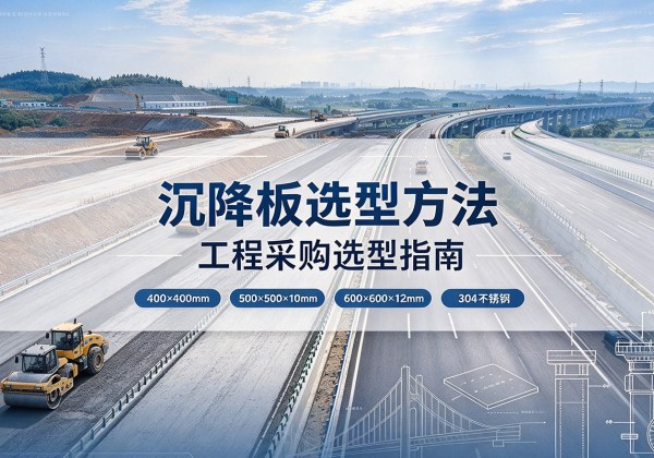 平罗沉降板选择方法
